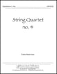 String Quartet #4 cover